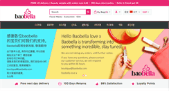 Desktop Screenshot of baobella.com